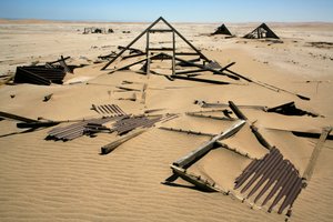 Den gamle mineby Holsatia af Unknown